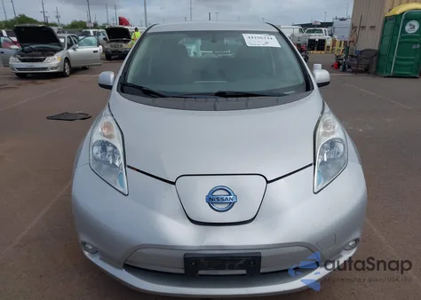 2017 Nissan Leaf S из США, поврежденный, VIN 1N4BZ0CP7HC306376
